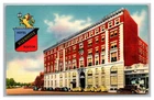 Boston Massachusetts MA Hotel Buckminster Linen Postcard