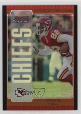 2005 Bowman Chrome Bronze Refractor 105/150 Dante Hall #104 yj7