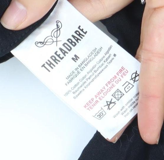 Threadbare Men's Black Button-Down Long Sleeve Ca… - image 4