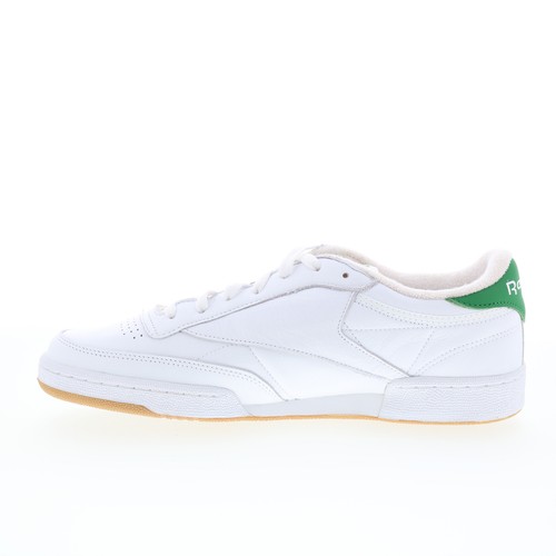 Reebok Club C 85 Vintage Herren Weiß Leder Lifestyle Sneaker Schuhe - Bild 5 von 8