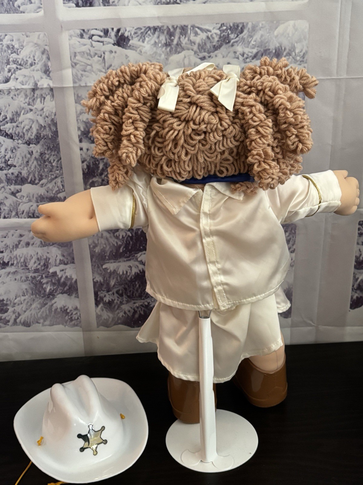 1986 hm 16 grano dble pony cavolo toppa Kidpopcorn cpk abito cowgirl cappello scarpa