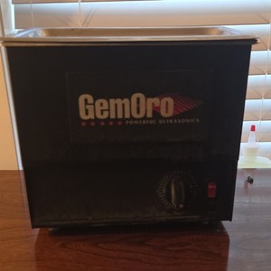 GemOro Powerful Ultrasonics 3 qt Ultrasonic Cleaner Model 3QTH-1704