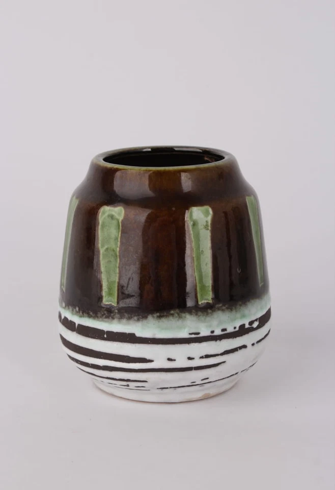 Scheurich europ-linie kleine bemalte Keramik Vase - Bild 2 von 4