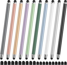 10 PCS Stylus,Stylus Pen for Grey/Gold/Purple/Green/Blue/White/Silver/Black