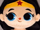 DC SUPER HERO Comics WONDER WOMAN 9” sitting plush KOHLl’S CARES girl toy NWOT