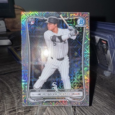 Munetaka Murakami- 2026 Bowman Chrome Mojo Rookie Refractor White Sox