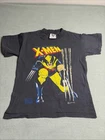 Vintage 1992 Wolverine MARVEL comics X-Men distressed T-shirt size M Y 15x20.5in