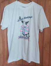 Vig Original 1986 Bud Light Spuds Mackenzie T-Shirt X- Large  80s Party Animal