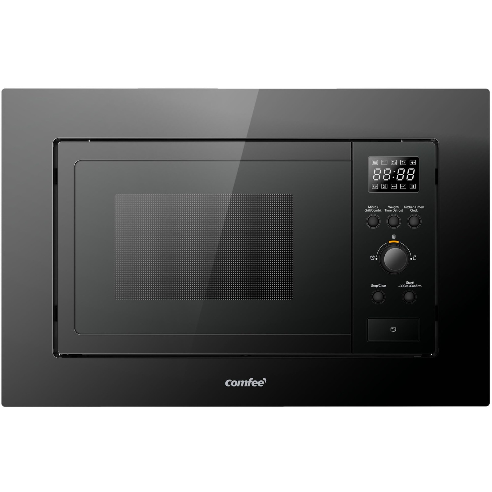 COMFEE' Forno a Microonde da Incasso Digitale, 20 Litri, 800W, Grill, 5 (n3k)