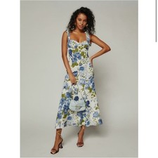 Reformation Nadira Midi Dress in br Lucca Floral