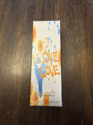 Moschino Cheap & Chic I Love Love 1.7 oz EDT Spray Perfume for Women New in Box