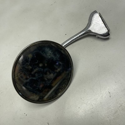 Vintage Patina Peep Mirror   k3