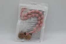 Seposeve Silicone Pacifier Clips- 2 Pack -Pink -C3053