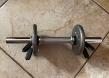 2x2.5lb Cap Pancake Style Weight Plates, Standard Size