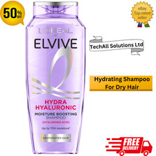 L'Oréal Paris Elvive Hydra Hyaluronic Shampoo 400ml Moisture Boost For Dry Hair