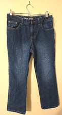 Cat Jack Size 12 Boys Relaxed Straight Jeans Blue 100 Cotton Body