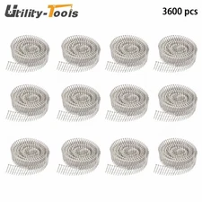 3600 Pack 2" × .09" Ring Shank Nail 15 Degree Wire Coil Stainless Siding