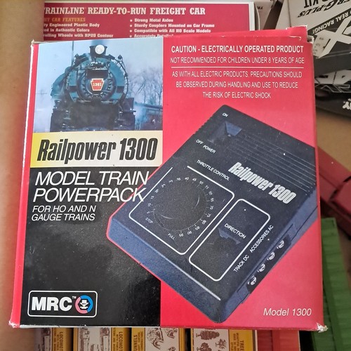 MRC Railpower 1300 Model train power pack for N and HO Scale New in Box