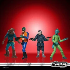 STAR WARS The Vintage Collection Cantina Adventure 3.75-In 4-Pack Play Set G1301