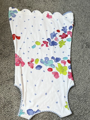 Three Friends Girls Dress 10 L Sleeveless Reversible Scalloped New Boutique Cute - Picture 4 of 10