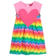 Agatha Ruiz de la Prada Pink Jersey Heart Dress