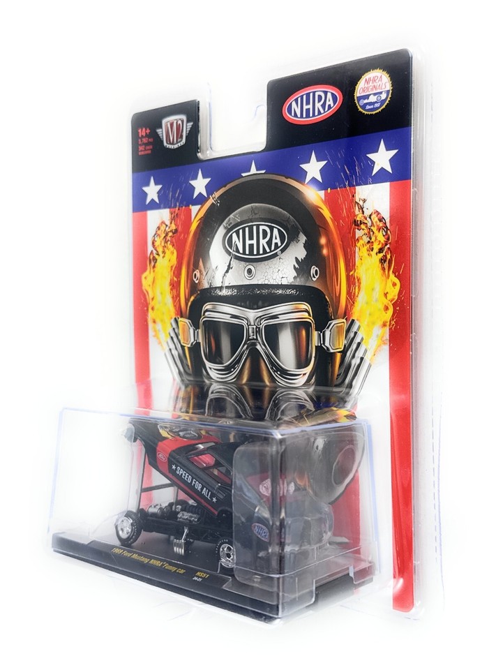 Modellino M2 Machines 1:64 – Ford Bronco 1966 In Die-Cast Nero/Rosso (31500-HS21)
