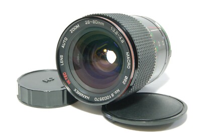 hima Lens Hanimex HI Tec Auto Zoom 28-80mm 3.8-4.8 Olympus OM mount Ref