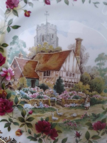 ROYAL ALBERT “FOUR SEASONS” COMPLETE SET OF 4 COLLECTOR PLATES by F. F. ERRILL. - Picture 11 of 24