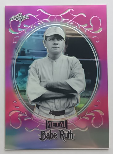 2019 Leaf Metal Pink Babe Ruth /20 New York Yankees #37