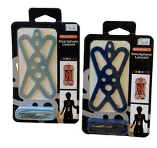 2 PACK  Rocontrip Universal Smartphone Neck Lanyard Fits 4-5.5 Inch Cell Phone