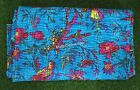 Indian handmade kantha quilt bohemian boho cotton quilt bed coverlet quilting