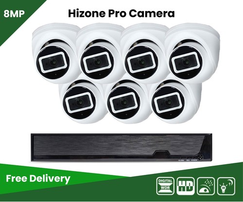Sistema de cámara CCTV FULL HD 4K DVR disco duro exterior hogar/oficina kit de seguridad Reino Unido - Imagen 18 de 43