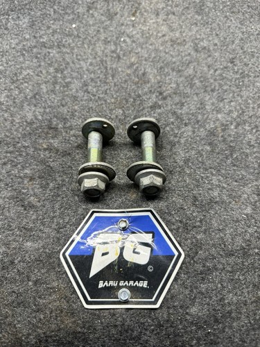 2013-2020 SUBARU BRZ FRS 86 OEM REAR TOE ARMS MOUNTING HARDWARE BOLTS USED