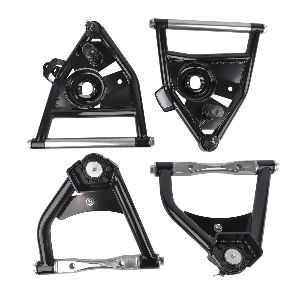 PARA 1973-1987 C10 CHEVY GMC BRAZO DE CONTROL TUBULAR JUEGO DE 4 SUPERIOR E INFERIOR NUEVO Foto 4 de 4