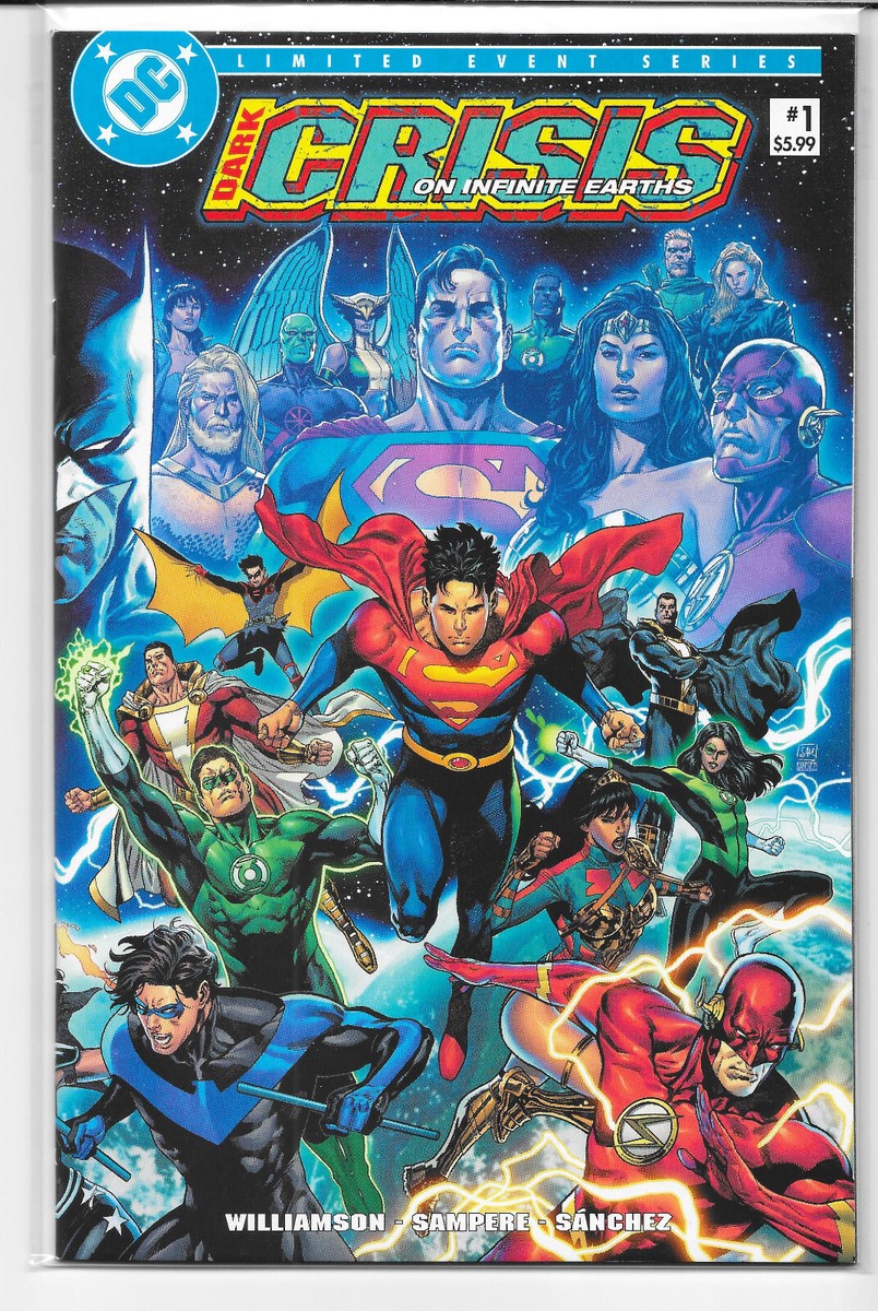 Dark Crisis On Infinite Earths #1 3rd Print Daniel Sampere Var NM