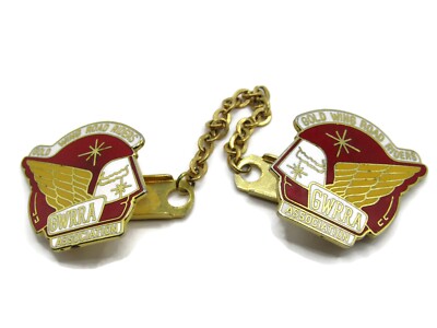 GWRR Gold Wing Road Riders Double Clip Vintage Honda Motorcycle Collectible