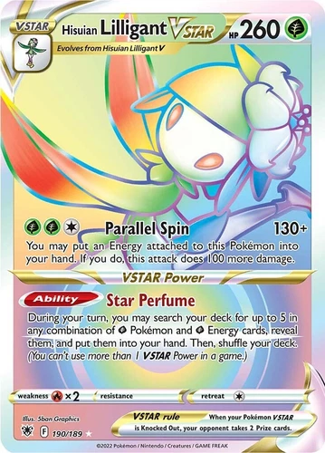 Hisuian Lilligant VSTAR 190/189 Swsh10: Astral Radiance