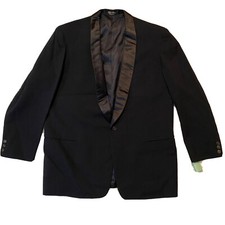 50's Vintage Tuxedo Coat After Six by Rudofker