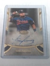 2021 Topps Tier One Luis Arraez Prime Performers Signed Auto #51/300 Twins