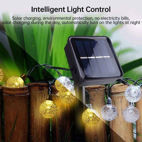 Solar outdoor waterproof string lights with 50 LEDs to decorate your own yard - Picture 7 of 10