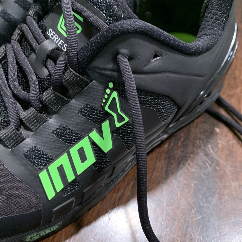 Zapatos Inov-8 F-Lite G 290 000783 Negro/Verde Talla US W 6 / US M 4.5 Nuevos Sin Caja Foto 3 de 4