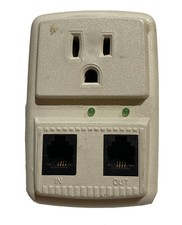 Fellowes Series 99013 1 Outlet Portable Surge Protector With Fax/Phone