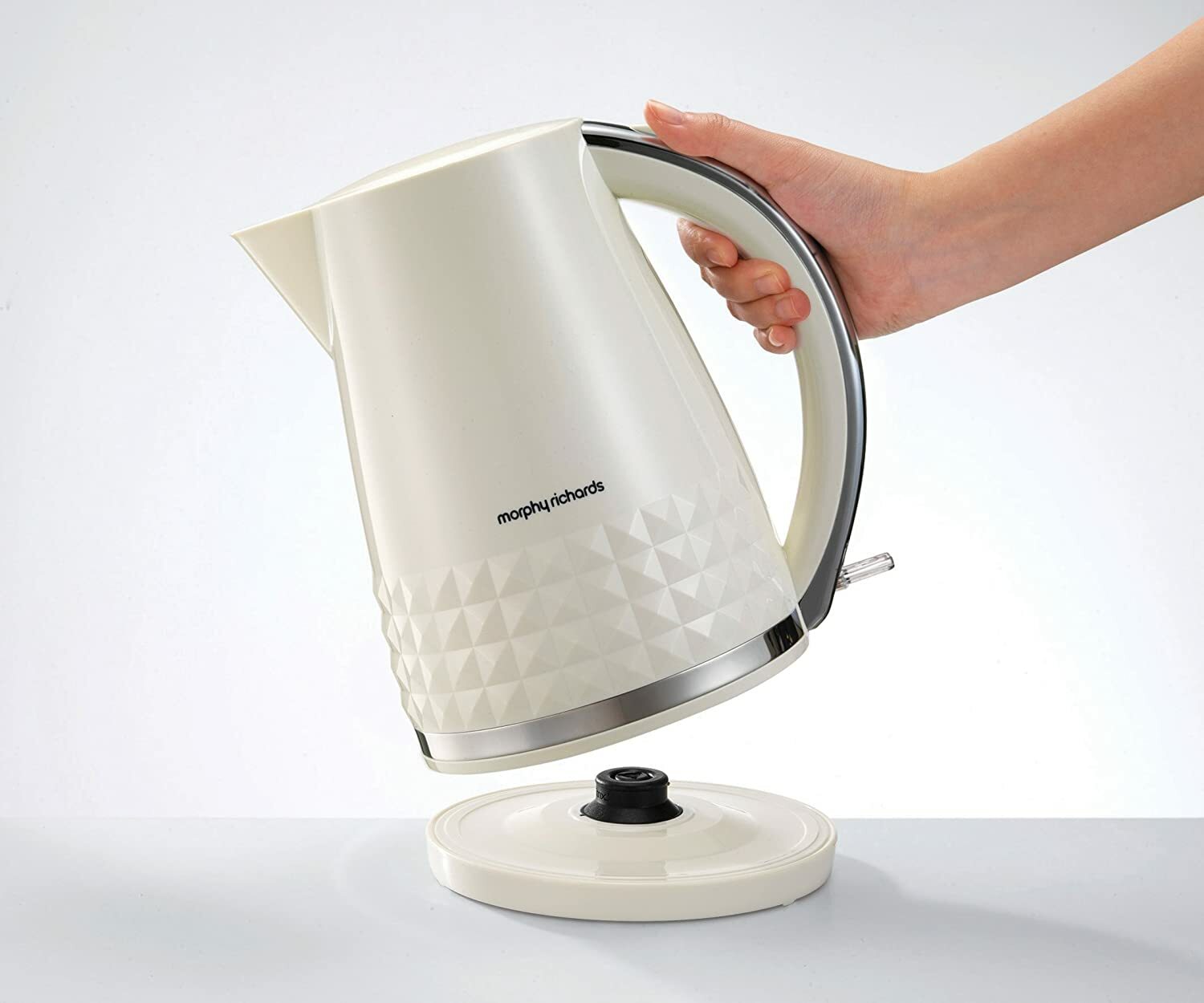 Cream Matching Set Morphy Richards Kettle Toaster and Canisters Microwave Wilko eBay