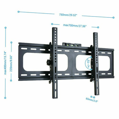 Full Motion Corner TV Wall Desk Mount Bracket Stand Plasma Flat Tilt Swivel 85" - Picture 24 of 57