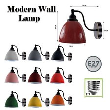 Vintage Wall Light Metal Down Lights Kitchen Living Room Industrial Wall Lamp UK