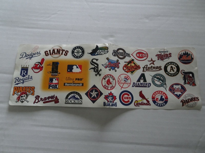 Baseball card holder - wallet - vintage