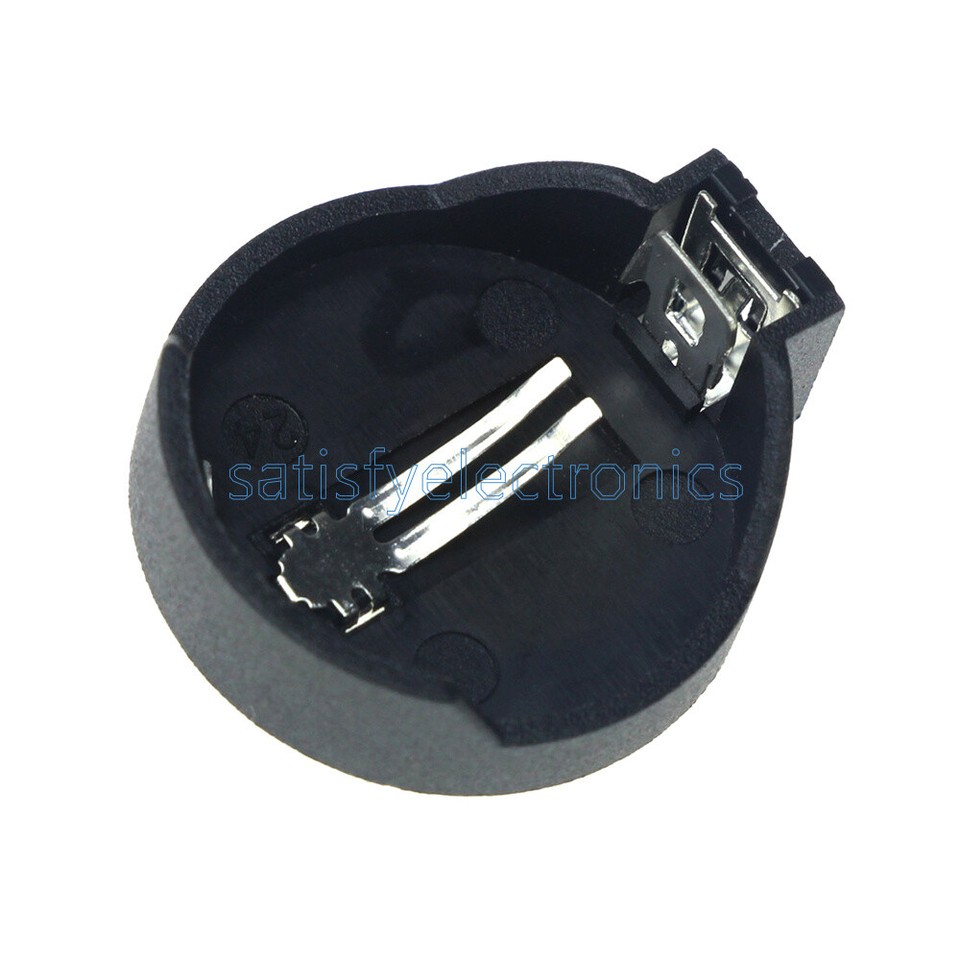 10PCS CR2025 CR2032 3V Button Coin Cell Battery Socket Holder Box Case ...