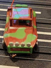 Vintage Tyco Pro Baja Dune Buggy Camouflage Camo Slot Car Complete Runs Great