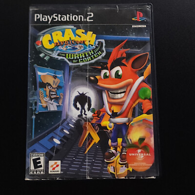 Crash Bandicoot Wrath of Cortex PS2, Disc Moderately Scratched, No Manual