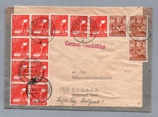 All. Besetzung Gemeinschaftsausgaben Mischfrankatur Bremen Blumenthal
